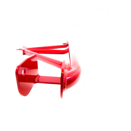 Convertible UMI 3-Point Subframe Connectors, Bolt In, Red