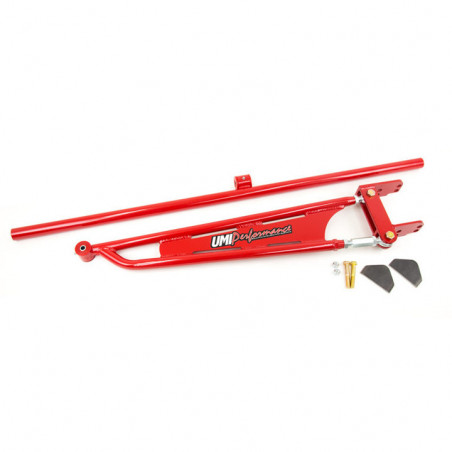 UMI Weld In Torque Arm, Straight Cross Member, Red