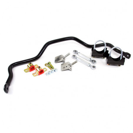 UMI Rear Drag Sway Bar, Stock Rear End, Black