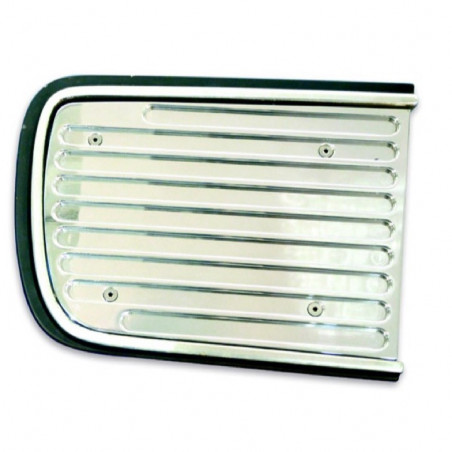 Eddie Motorsports RS Billet Headlight Covers, Clear Anodized