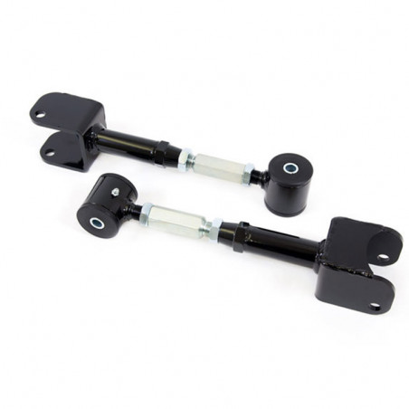 UMI Adjustable Upper Control Arms, Polyurethane Bushings, Black