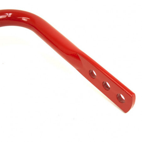 UMI Solid .75 Inch AutoX Rear Sway Bar, 2.75 Inch Rear End Housings, Red