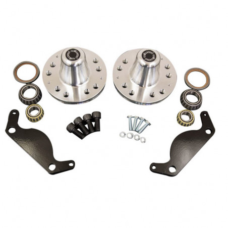 UMI C5 & C6 Front Brake Conversion Hub, Bearing, Bracket Kit