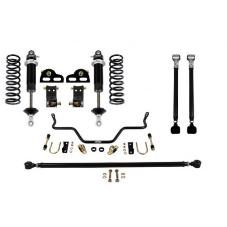 Detroit Speed Rear Speed Kit Level 2, Single Adjustable Shocks