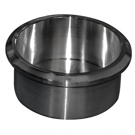 Eddie Motorsports Short Small Billet Drink Holder - Gloss Black