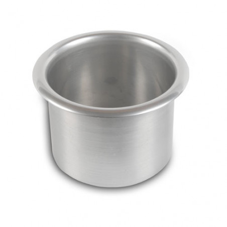 Eddie Motorsports Small Billet Drink Holder - Clear Coat