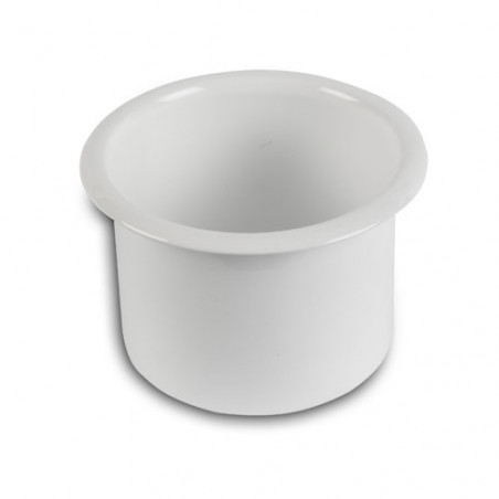 Eddie Motorsports Small Billet Drink Holder - White