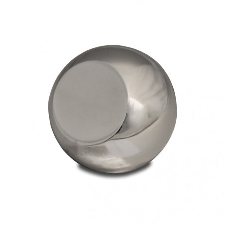 Eddie Motorsports Universal Plain Shifter Knob - Clear Anodized