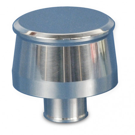 Eddie Motorsports Smooth Billet Push In Valve Cover Breather - Gloss Black