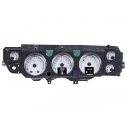 Dakota Digital HDX Instrument System - Silver Alloy Gauge Face