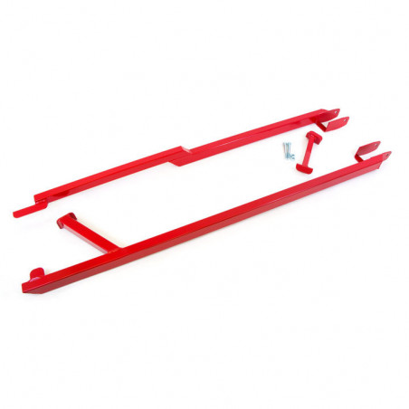 UMI Boxed Style Subframe Connectors, Weld In - Black