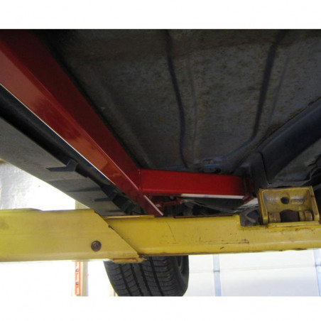 UMI Boxed Style Subframe Connectors, Weld In - Black