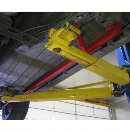 UMI Boxed Style Subframe Connectors, Weld In - Black