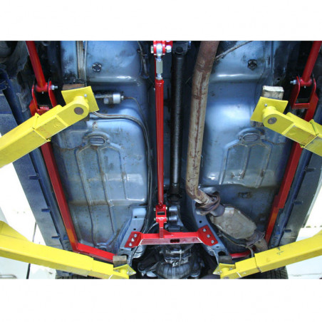 UMI Tunnel Mounted Torque Arm, 700R4 & T5 - Red