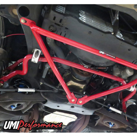 G-Body UMI Front Reinforcement Brace, Bolt In - Red