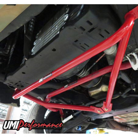 G-Body UMI Front Reinforcement Brace, Bolt In - Red