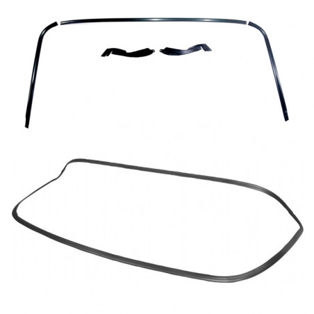 Window Molding Kit, Black