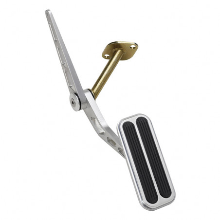 Lokar Brushed Billet Aluminum Throttle Pedal Assembly