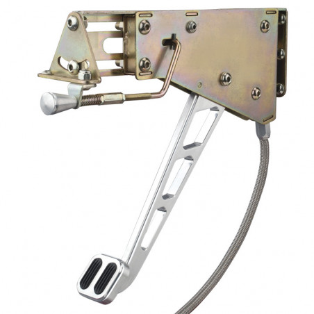 Lokar Billet Aluminum Under-The-Dash Foot Operated Emergency Brake