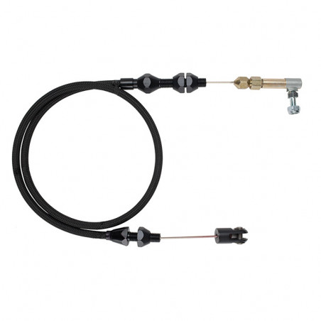Lokar LS1 Ram Jet 350 Midnight Series Hi-Tech Throttle Cable Kit