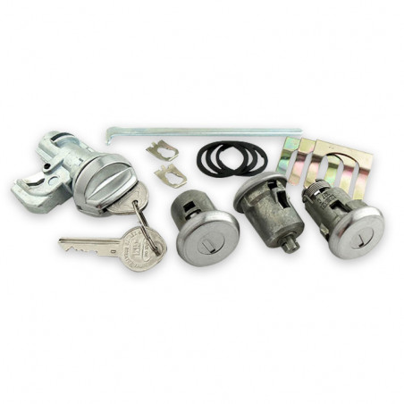Lock Set Doors and Trunk Pearhead Knock Out Keys
