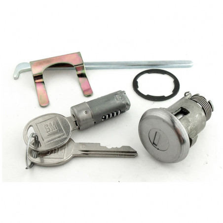 Lock Set Glove Box and Trunk Round Keys