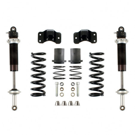 Detroit Speed Rear Coilover Conversion Kit, Single Adjustable Shocks