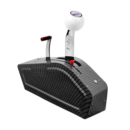 B&M Universal TH Pro Ratchet Automatic Shifter, Carbon Fiber