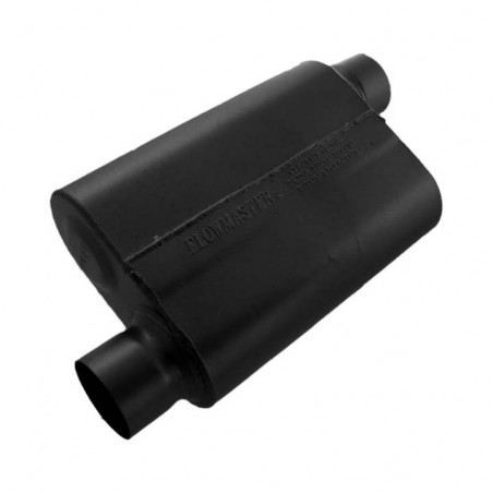 Flowmaster 40 Series Muffler, 3 In. Offset Inlet, 3 In. Offset Outlet, Aggressive Tone
