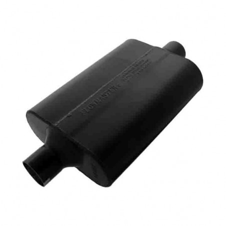 Flowmaster Super 44 Series Muffler, 2.25 In. Center Inlet, 2.25 In. Center Outlet, Aggressive