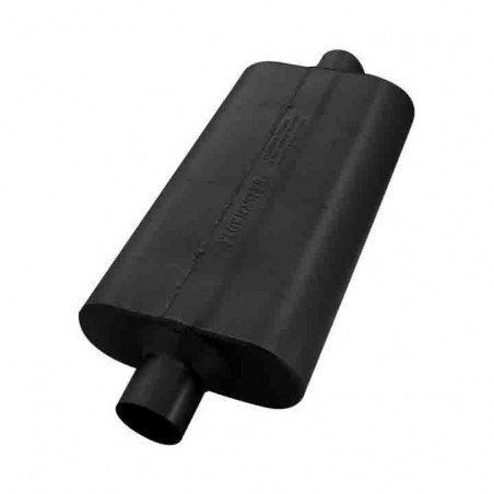 Flowmaster 50 Series Delta Muffler, 2.5 In. Center Inlet, 2.5 In. Center Outlet, Moderate