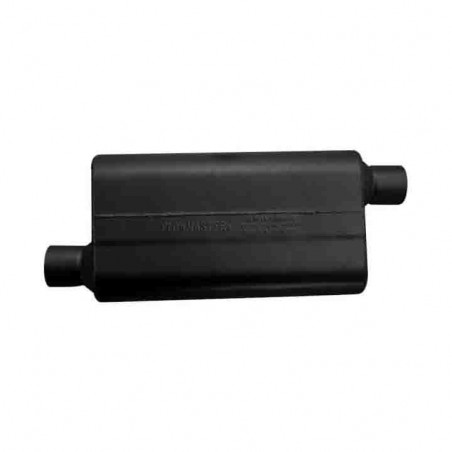 Flowmaster 50 Series Delta Muffler, 2.5 In. Offset Inlet, 2.5 In. Offset Outlet, Moderate