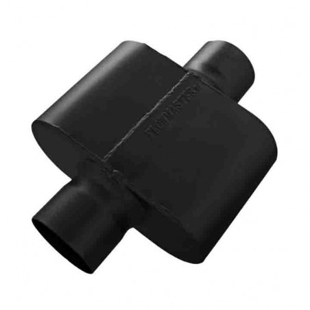 Flowmaster 10 Series Race Muffler, 4 In. Center Inlet, 4 In. Center Outlet, Aggressive