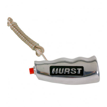 Hurst T Handle, Universal Thread, Polished Aluminum with 12v Switch