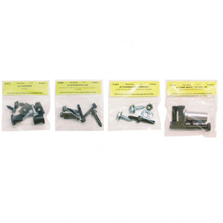 AC Fasteners Forward of Firewall 1969 Camaro