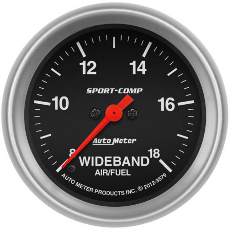 AutoMeter 2-5/8in. Wideband Air/Fuel Ratio, Analog, 8