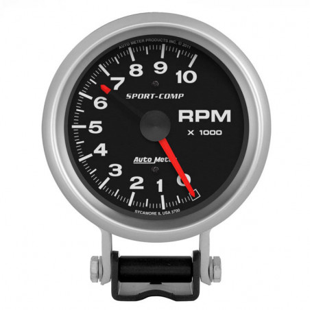 AutoMeter 3-3/4in. Pedestal Tachometer, 0-10,000 RPM, Sport-Comp