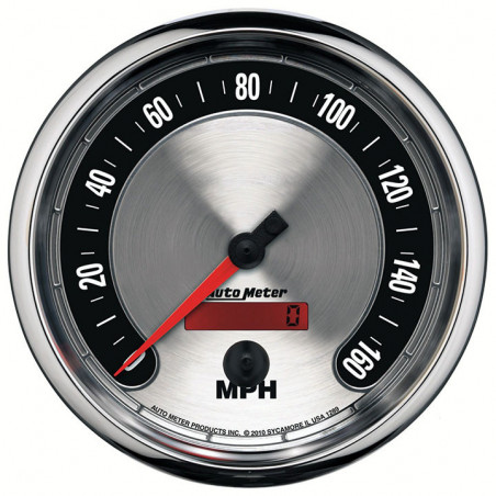 AutoMeter 5in. Speedometer, 0-160 MPH, American Muscle