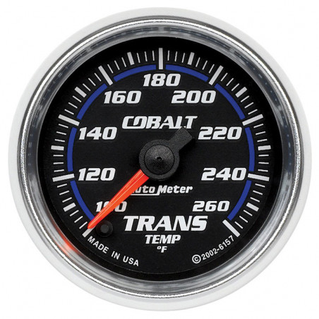 AutoMeter 2-1/16in. Transmission Temperature Gauge, 100-260F, Cobalt