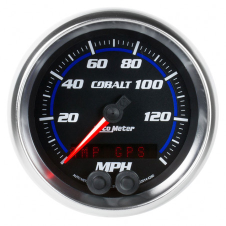 AutoMeter 3-3/8in. GPS Speedometer, 0-140 MPH, Cobalt