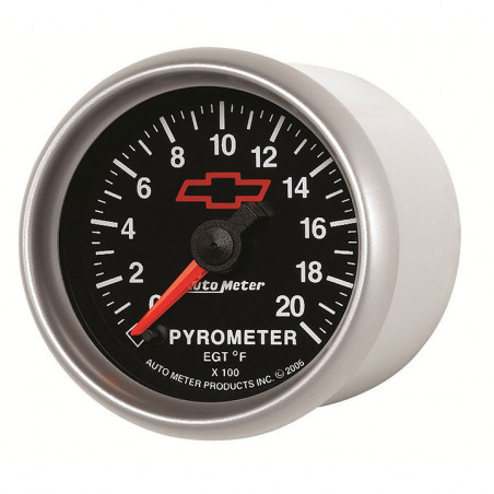 AutoMeter 2-1/16in. Pyrometer, 0-2000F, GM Black