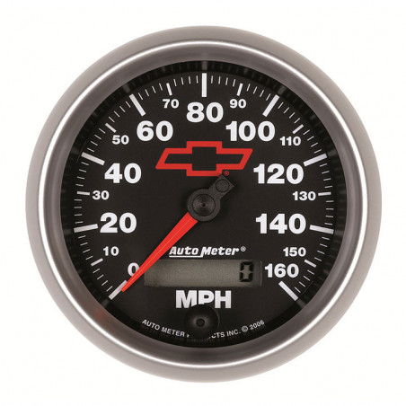 AutoMeter 3-3/8in. Speedometer, 0-160 MPH, GM Black