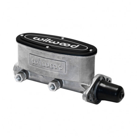 Wilwood High Volume Tandem Master Cylinder, 1 Inch Bore, Bare Aluminum