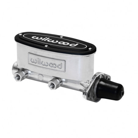 Wilwood High Volume Tandem Master Cylinder, 1 Inch Bore, Media Burnished