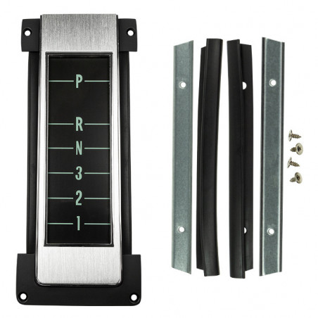 Automatic Shift Plate Kit, TH350 & 400 Green Lettering