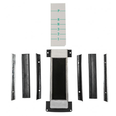 Automatic Shift Plate Kit, TH350 & 400 Green Lettering