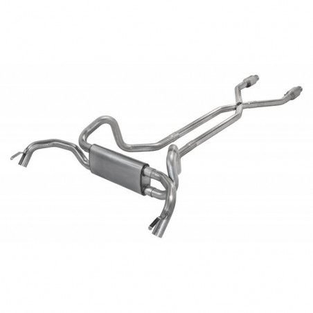 Pypes EPA Compliant Crossflow Exhaust System, 2.5 Inch, X-Pipe