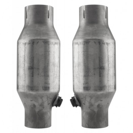 Non SS Pypes EPA Compliant Exhaust System, 2.5 Inch, X-Pipe, Race Pro Mufflers