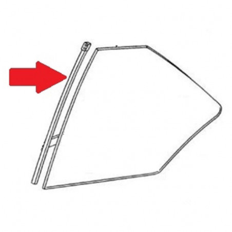2 Door Sedan Quarter Window Channel and Guides
