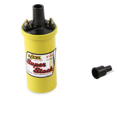 42000v ACCEL Ignition Coil, Yellow, Points